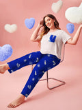 Florea - Printed Cotton PJ Set - N-3