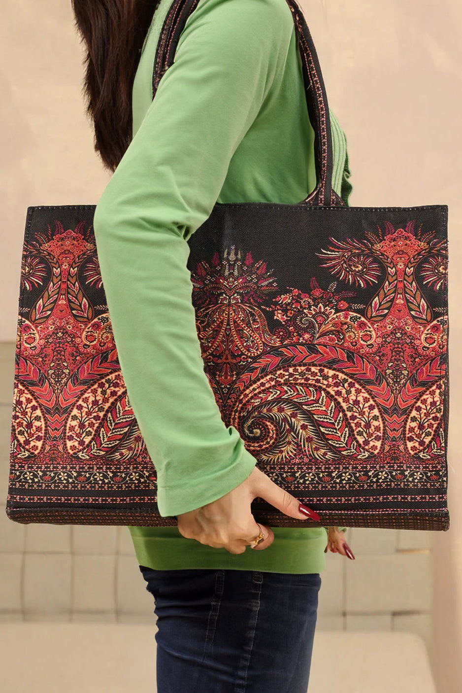 Trendy Canvas Tote Bag women Pakistan