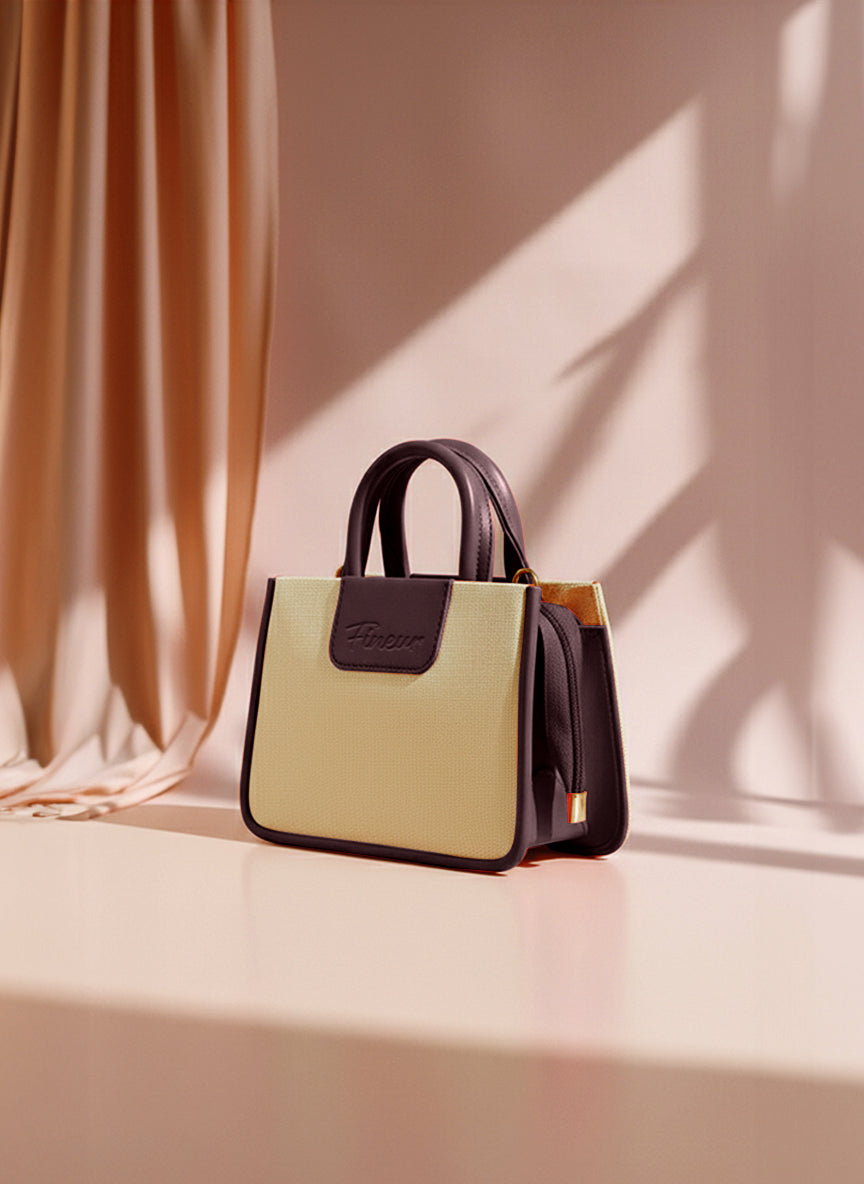 Fineur HandBag Haze - Coffee Brown