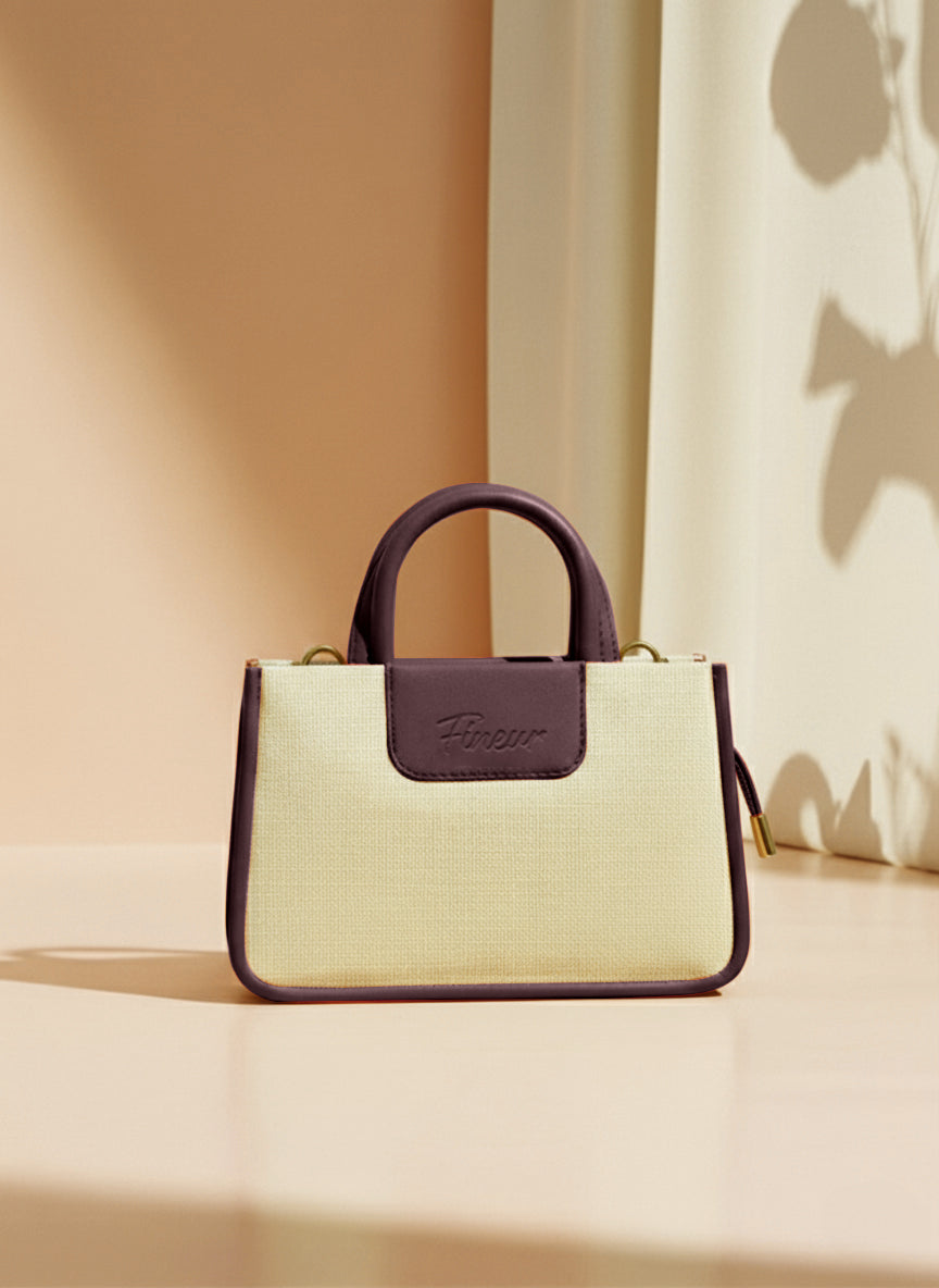 Fineur HandBag Haze - Coffee Brown