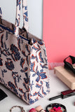 Trendy canvas tote bag for women