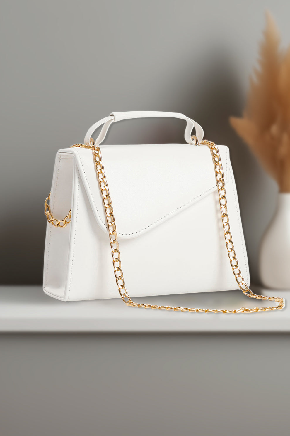 Best Trendy Handbag White Side Look