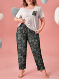 Florea - Printed Cotton PJ Set - N-1