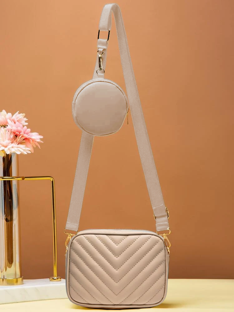 White best sale square purse