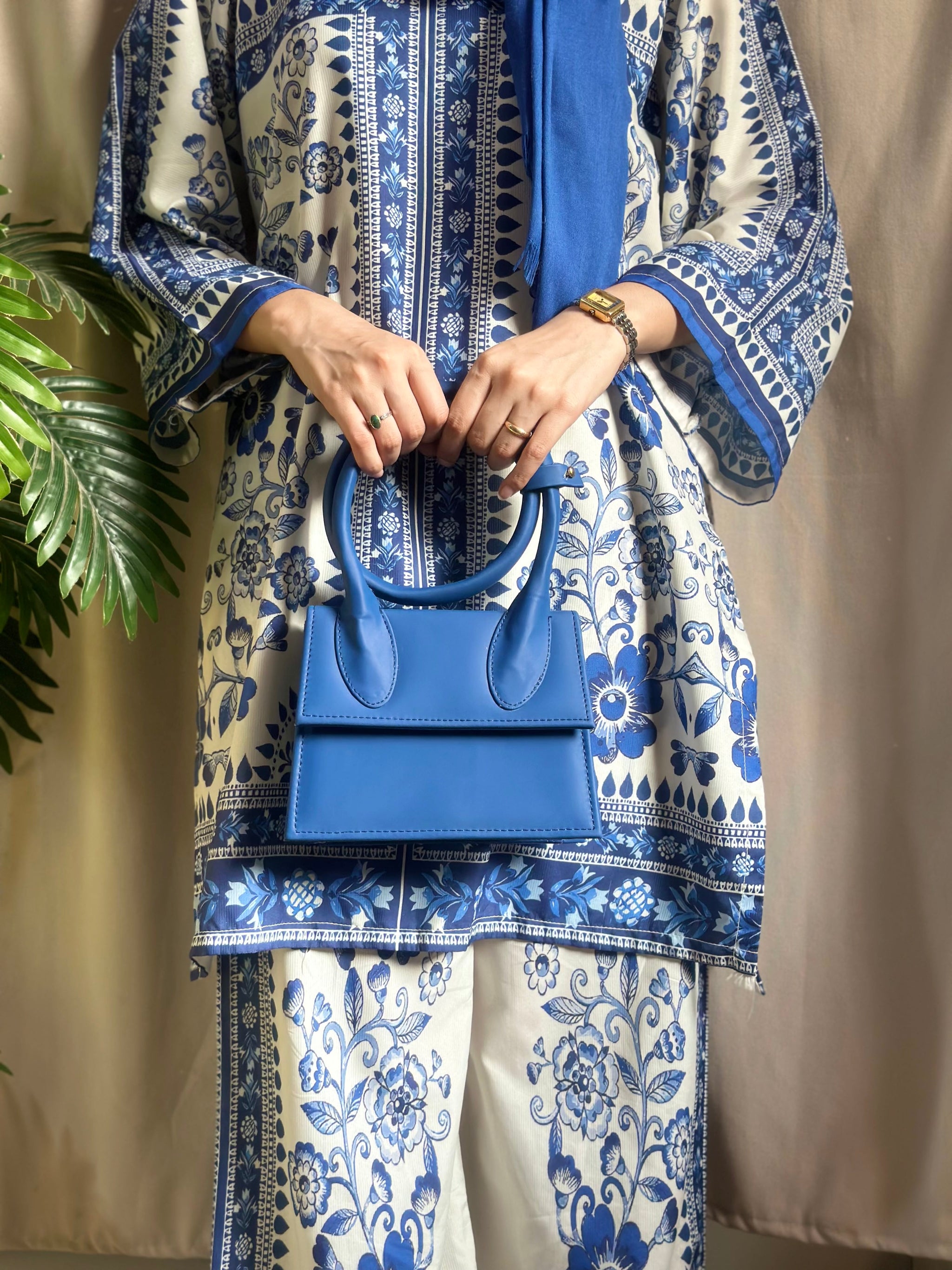 Fineur HandBag Jacqumues - Royal Blue