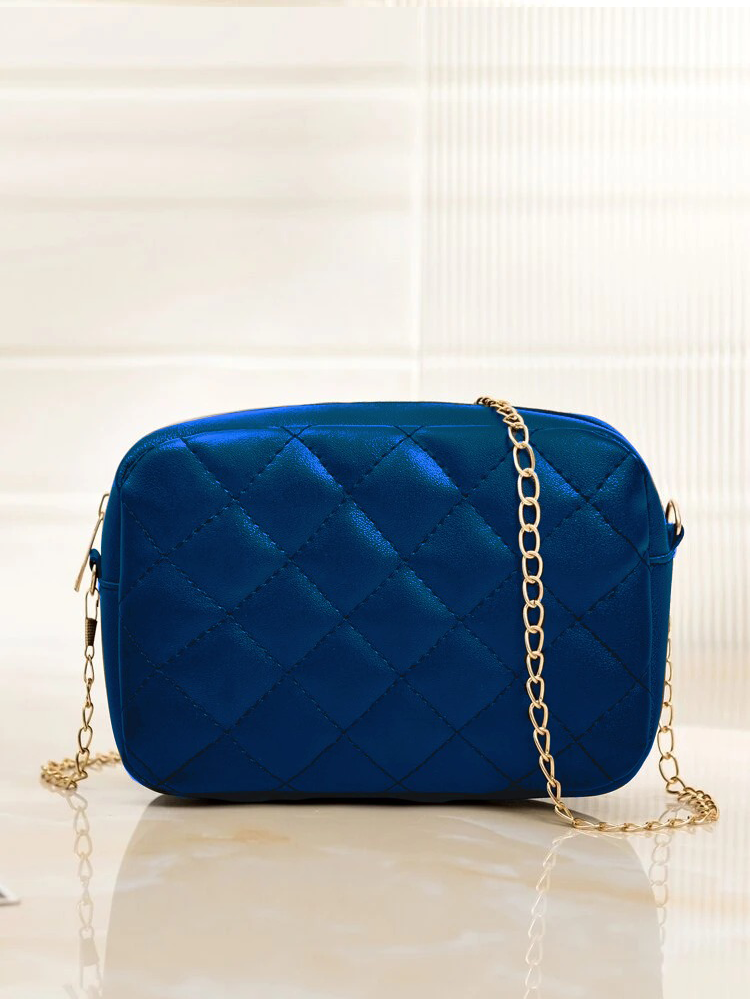 Fineur - Urban Chic Crossbody Bag ~ Blue