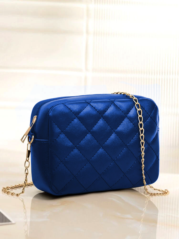 Fineur - Urban Chic Crossbody Bag ~ Blue