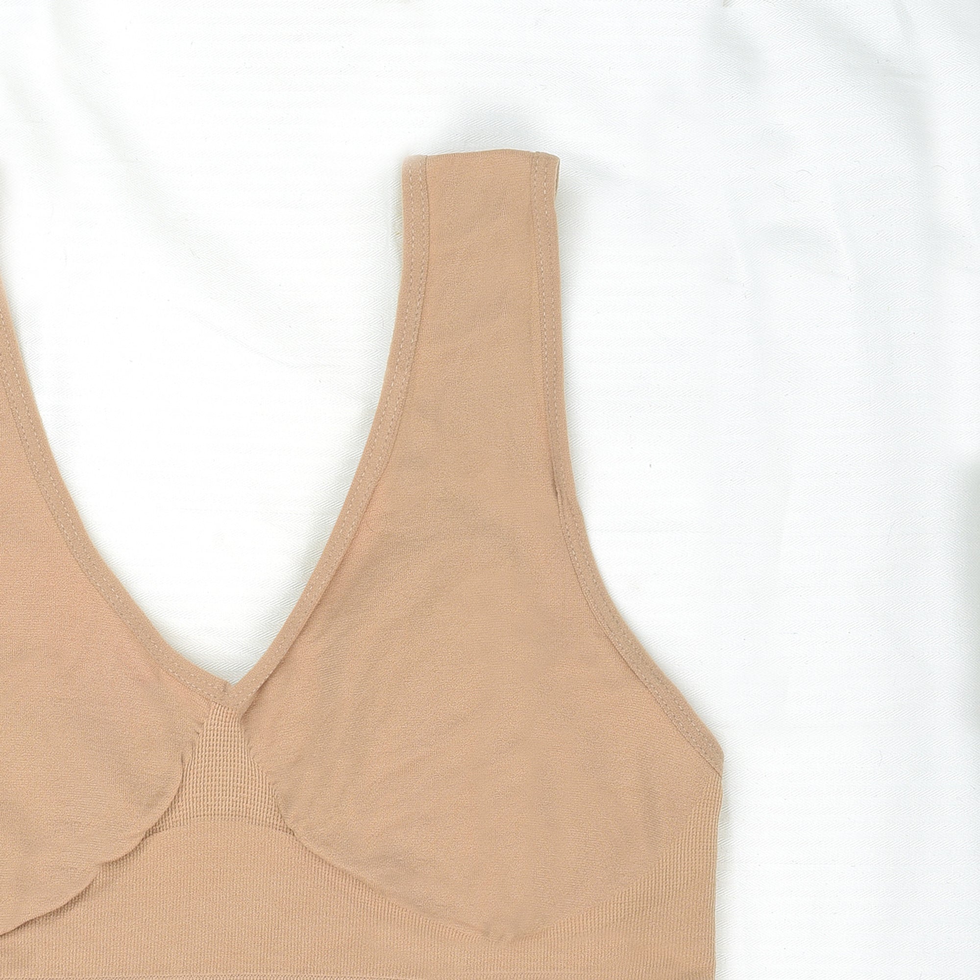 Florea - Air Bra - Stretchable Non Padded Bra - Skin Color