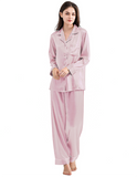 Florea - Silk PJ Set - Pink