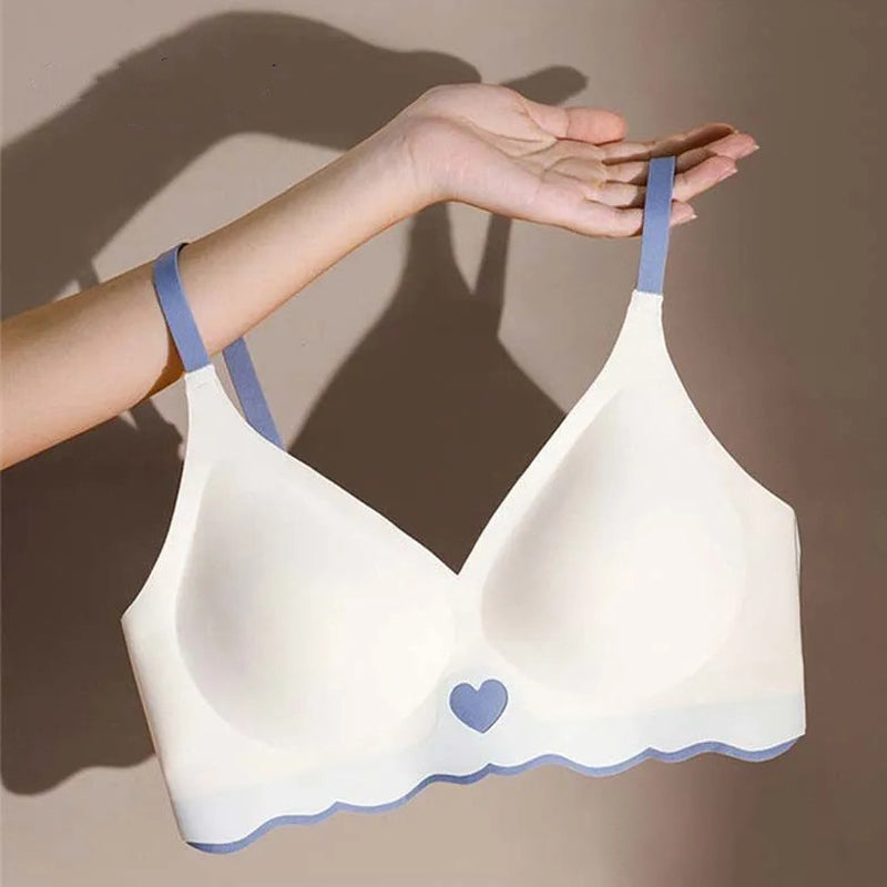 Florea - Heartfelt Seamless Bra - White