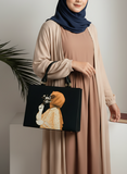 Women’s stylish Canvas Tote Bag with scarf print