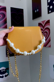 Fineur Handbag Midnight Pearl - Mustard