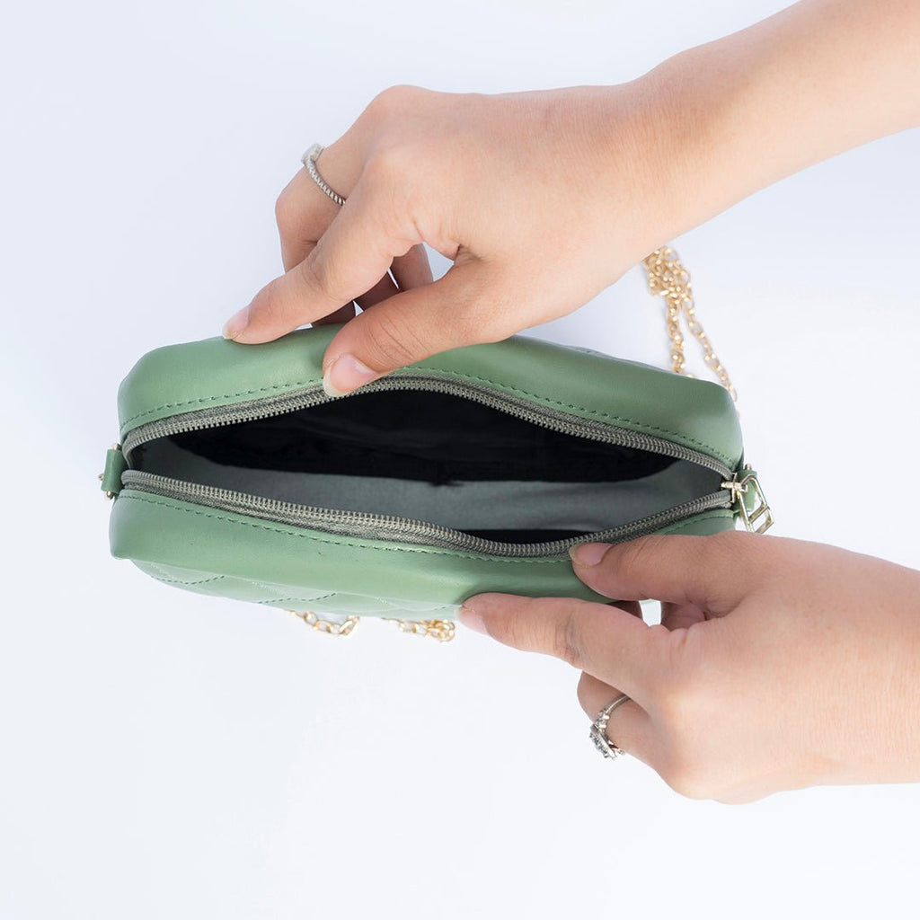Green Urban Chic Bag Crossbody Bags Online in Pakistan Fineur