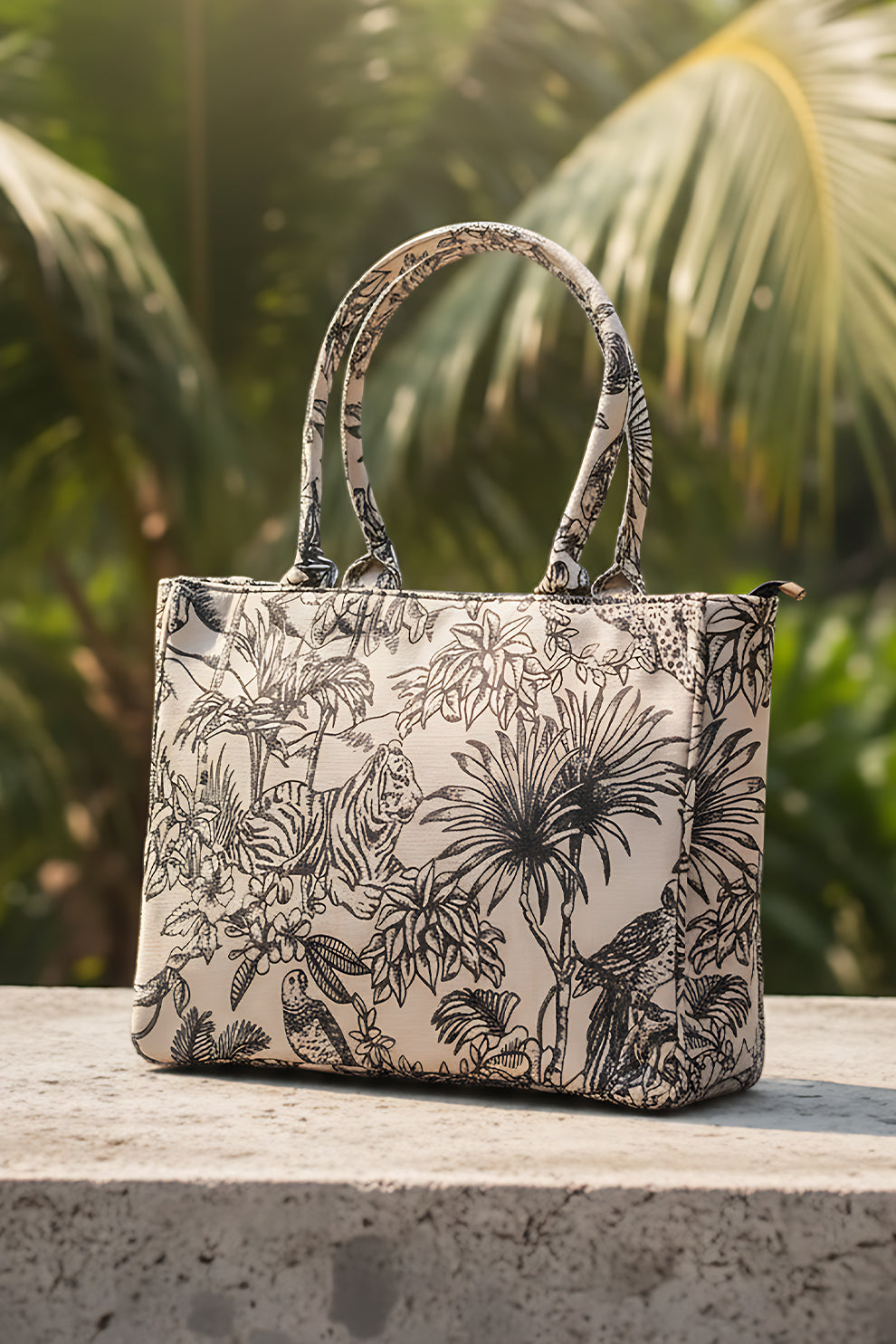Fineur Canvas Tote Royal Jungle