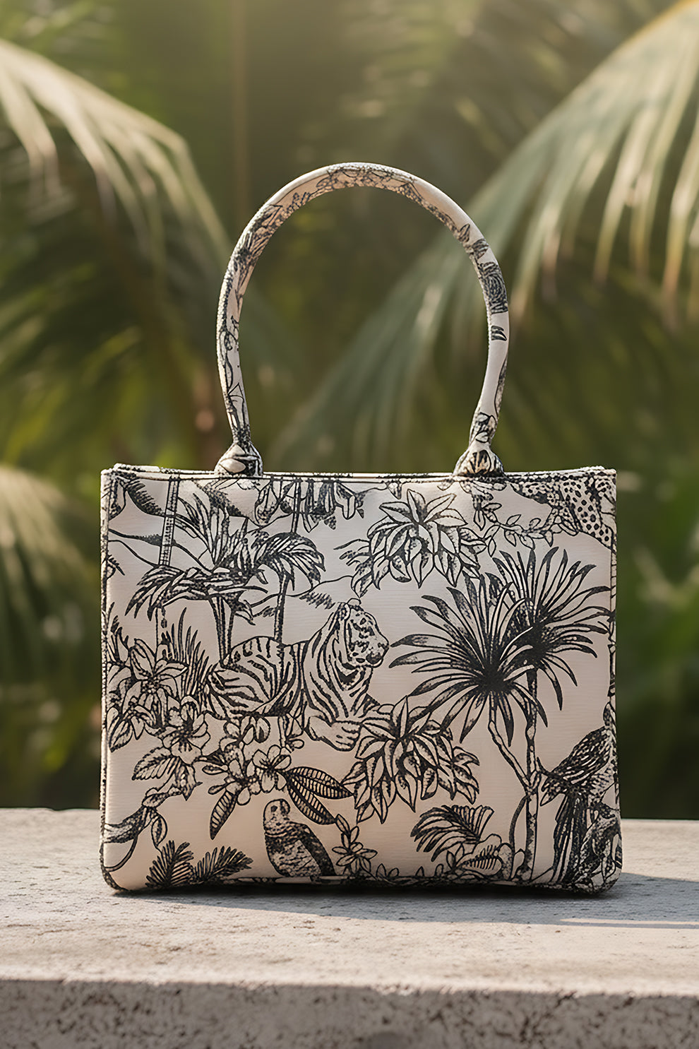 Fineur Canvas Tote Royal Jungle