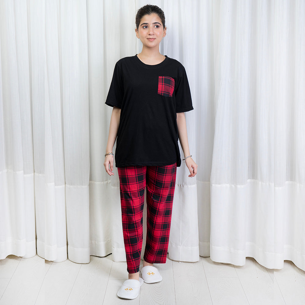 Florea - Printed Cotton PJ Set - BnR 01