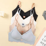 Florea - Heartfelt Seamless Bra - White