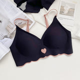 Florea - Heartfelt Seamless Bra - Black