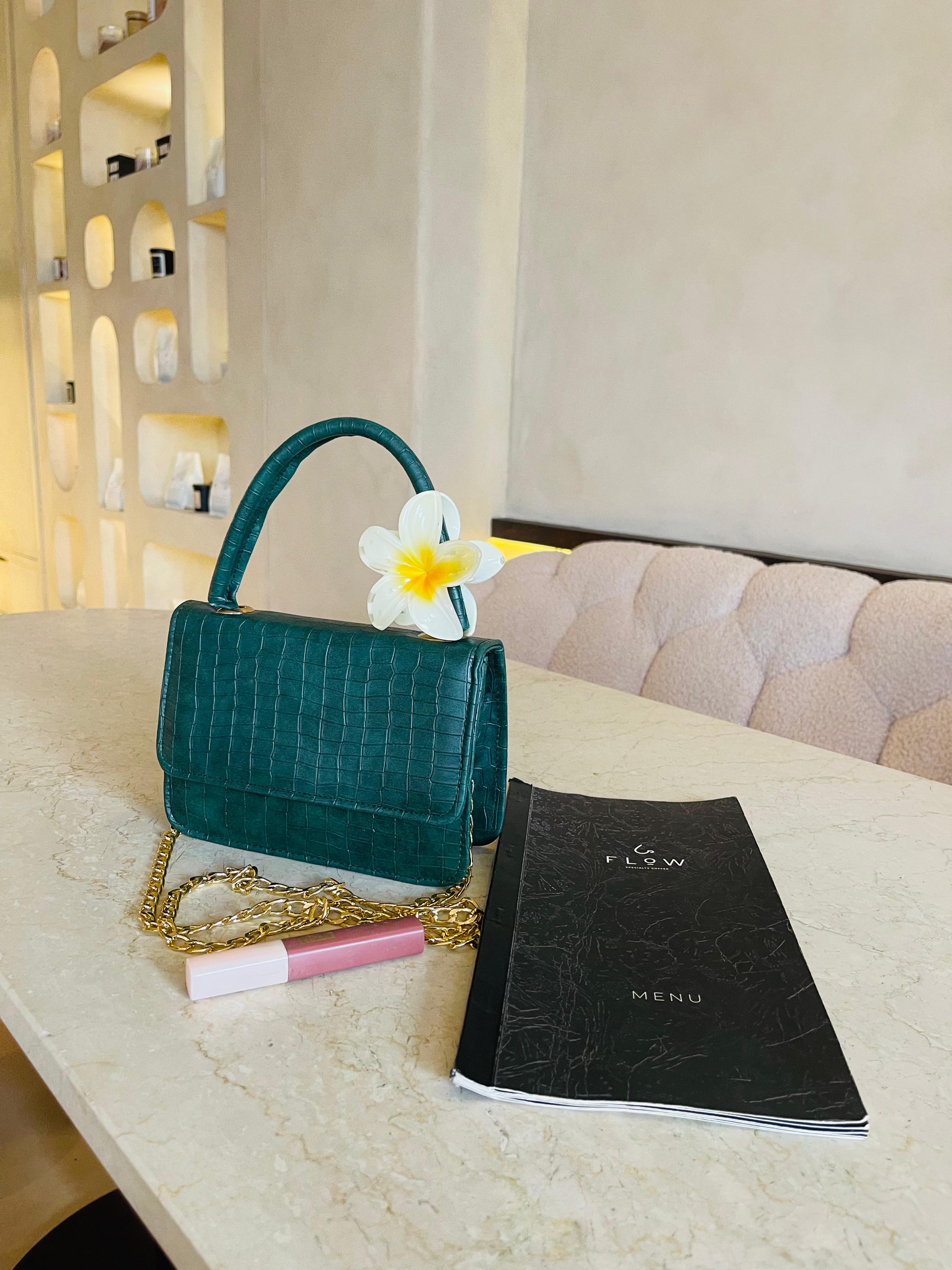 Crodocile Pattern Top Handle Handbags 2026