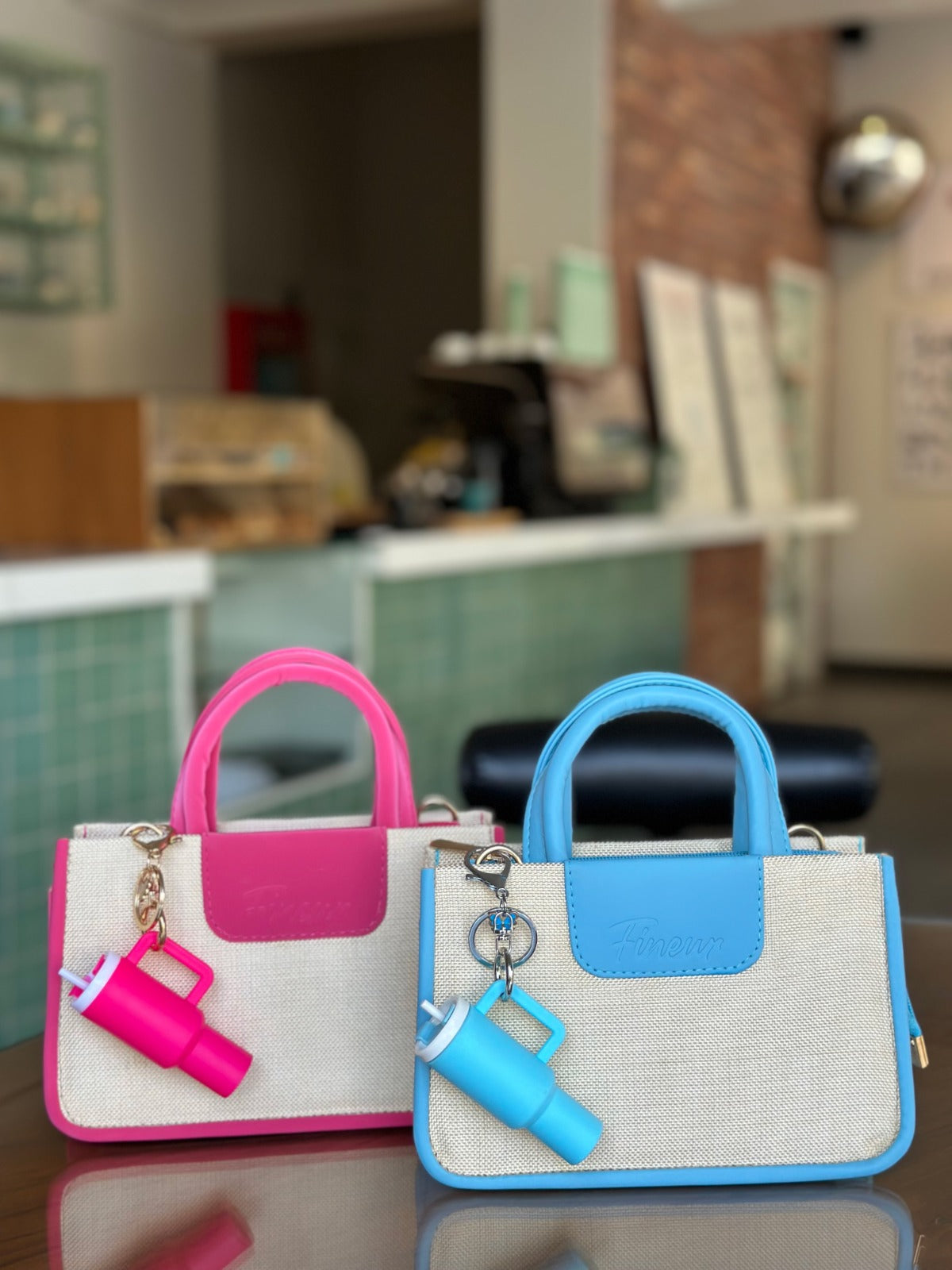 Fineur HandBag Haze - Sky Blue