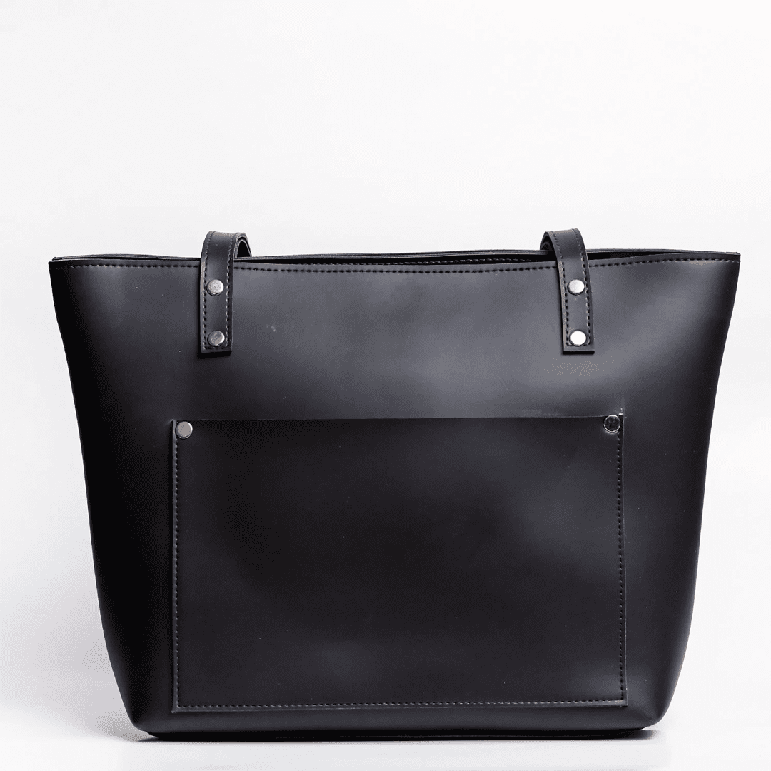 Fineur ~ Clips Tote Bag ~ Black