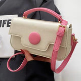 Fineur - Dot Luxe Crossbody Bag - White