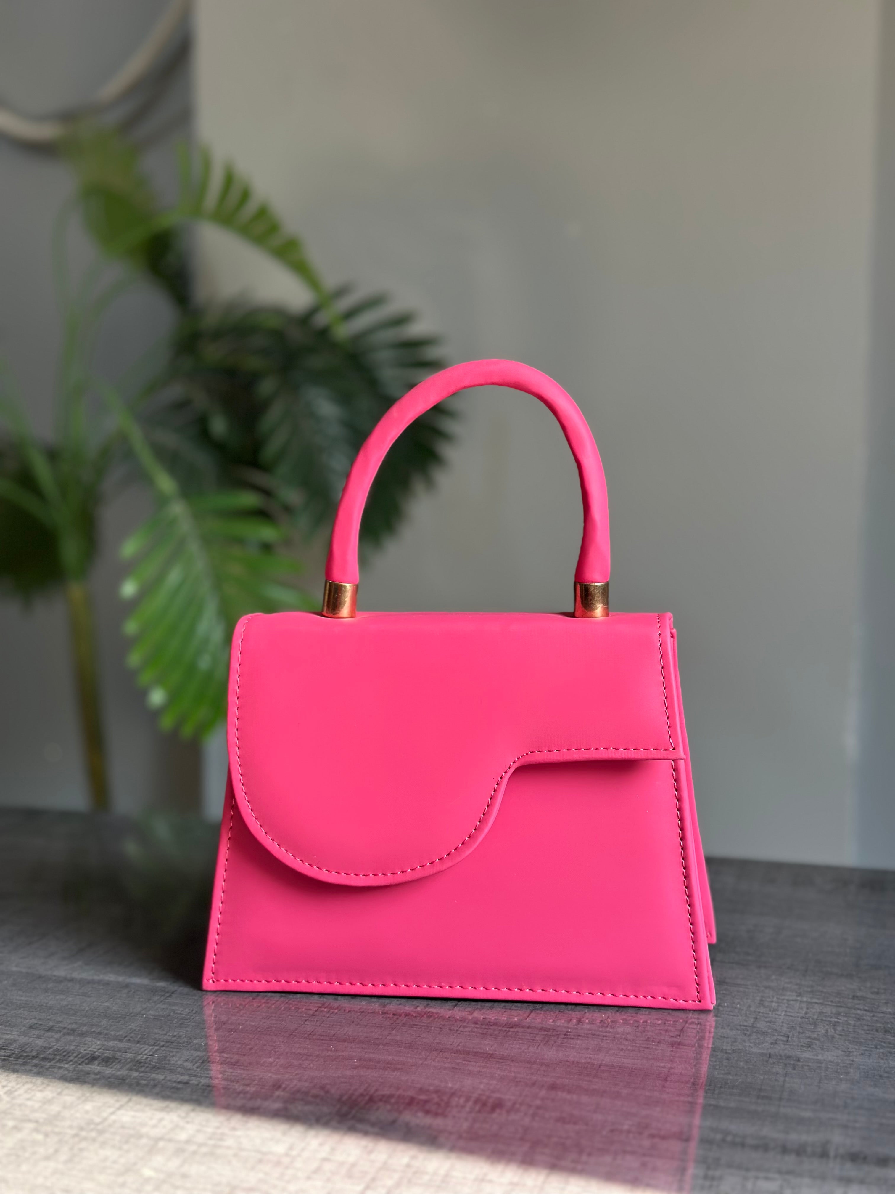 Fineur HandBag Premium Fest - Hot Pink