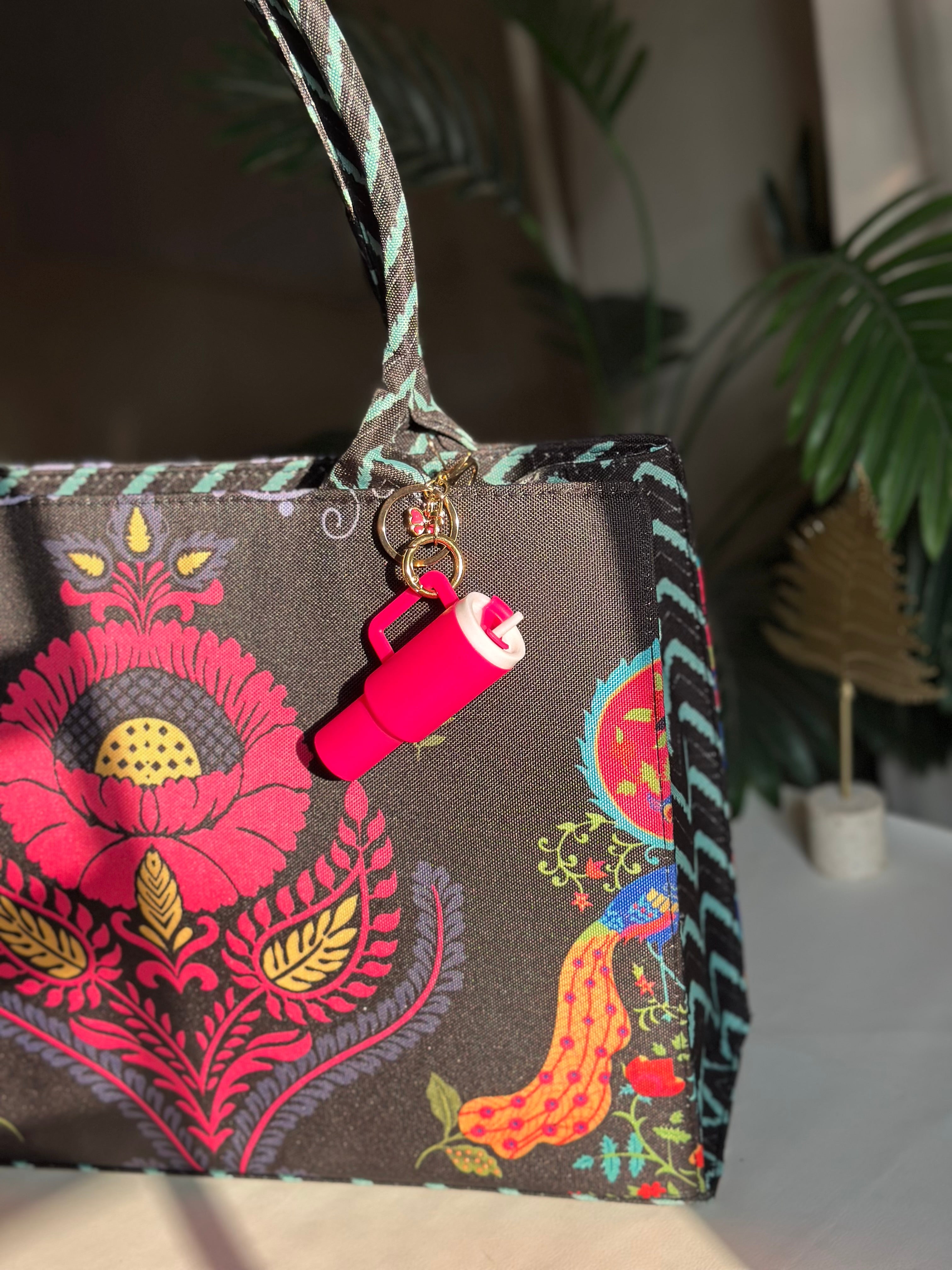 Fineur Canvas Tote Festive Bloom