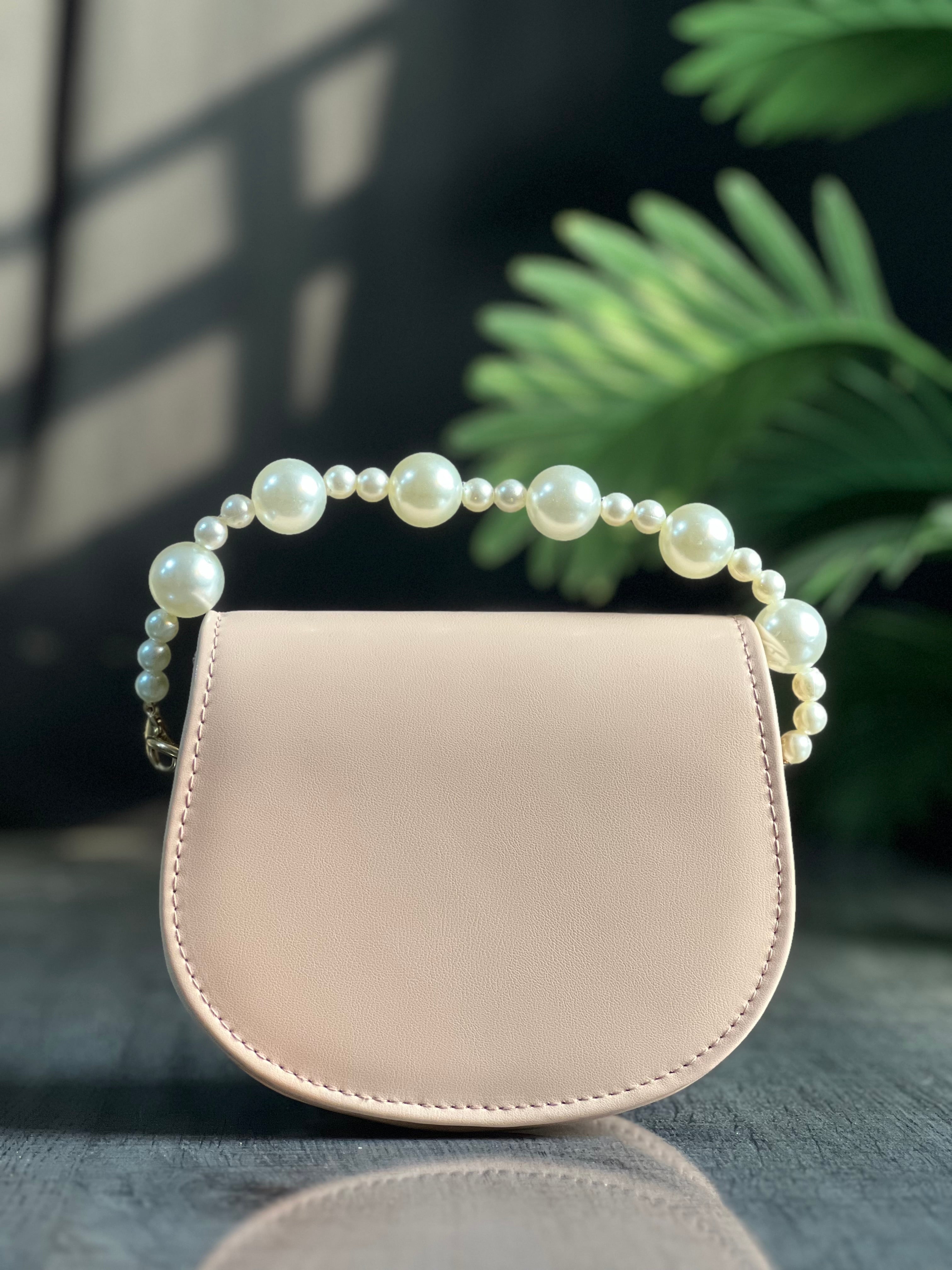 Fineur - Handbag Midnight Pearl Charm - Tea Pink