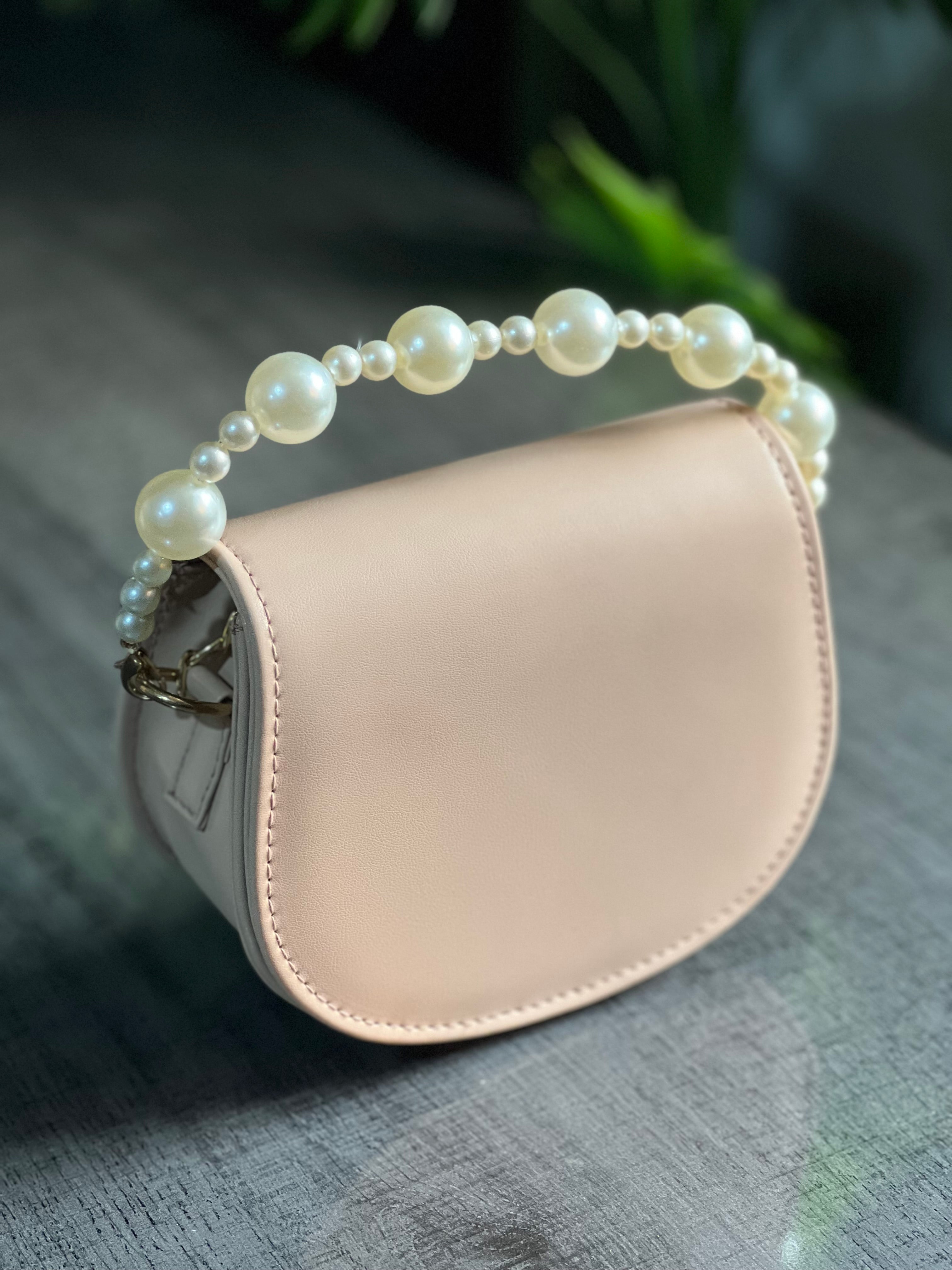 Fineur - Handbag Midnight Pearl Charm - Tea Pink