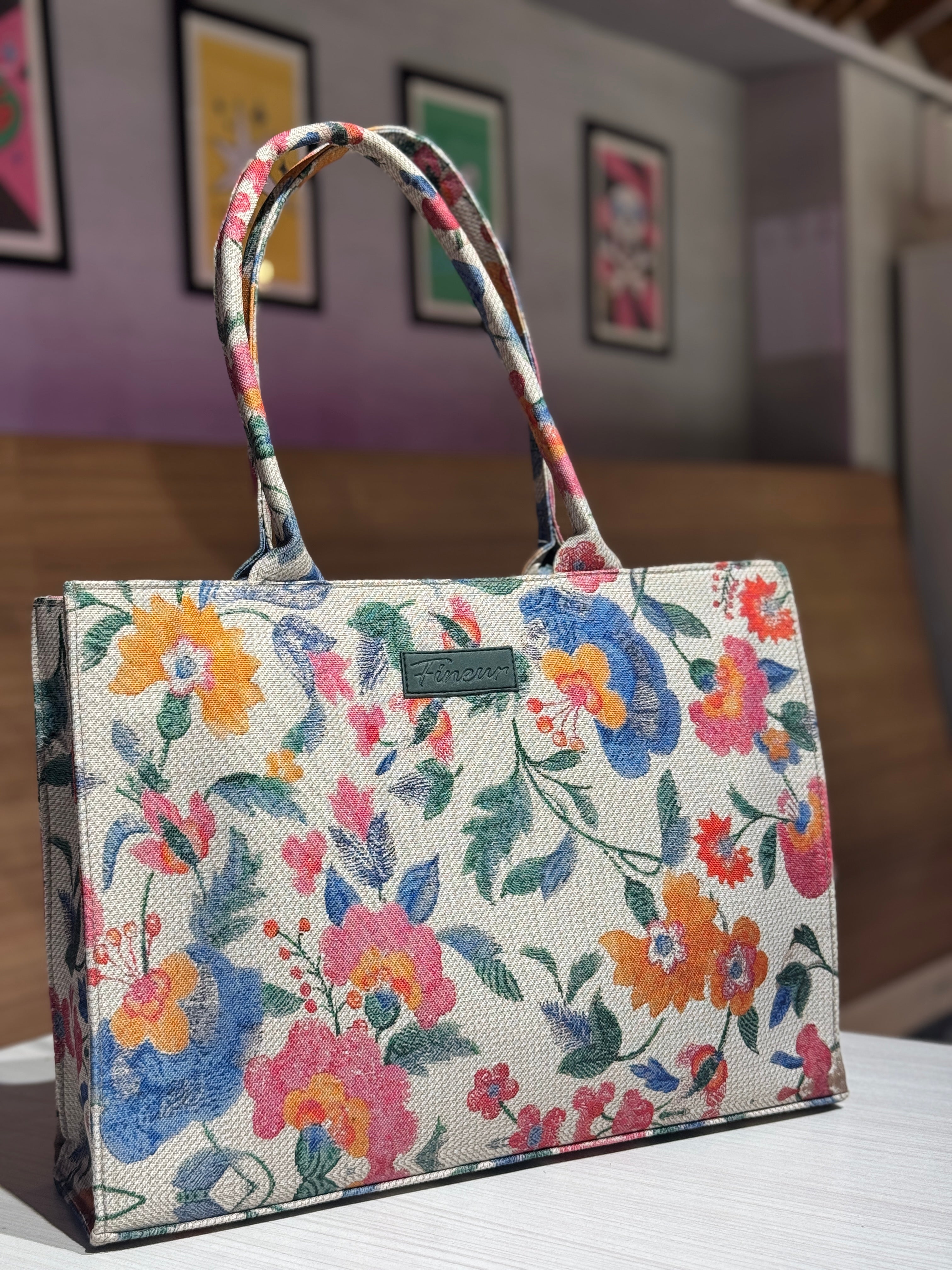 Fineur Canvas Tote Fresh Tint
