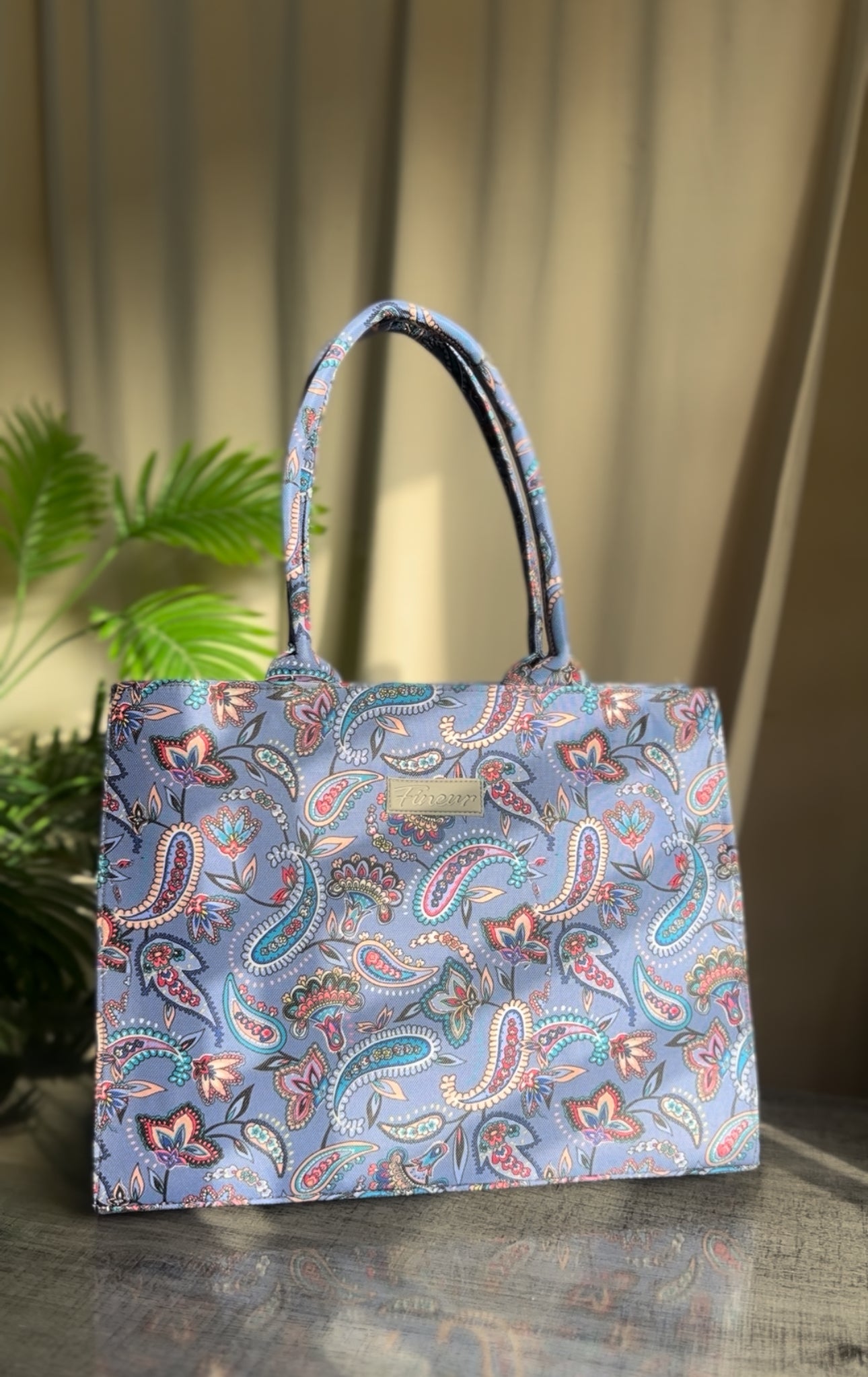 Fineur Canvas Tote Lilac Carry