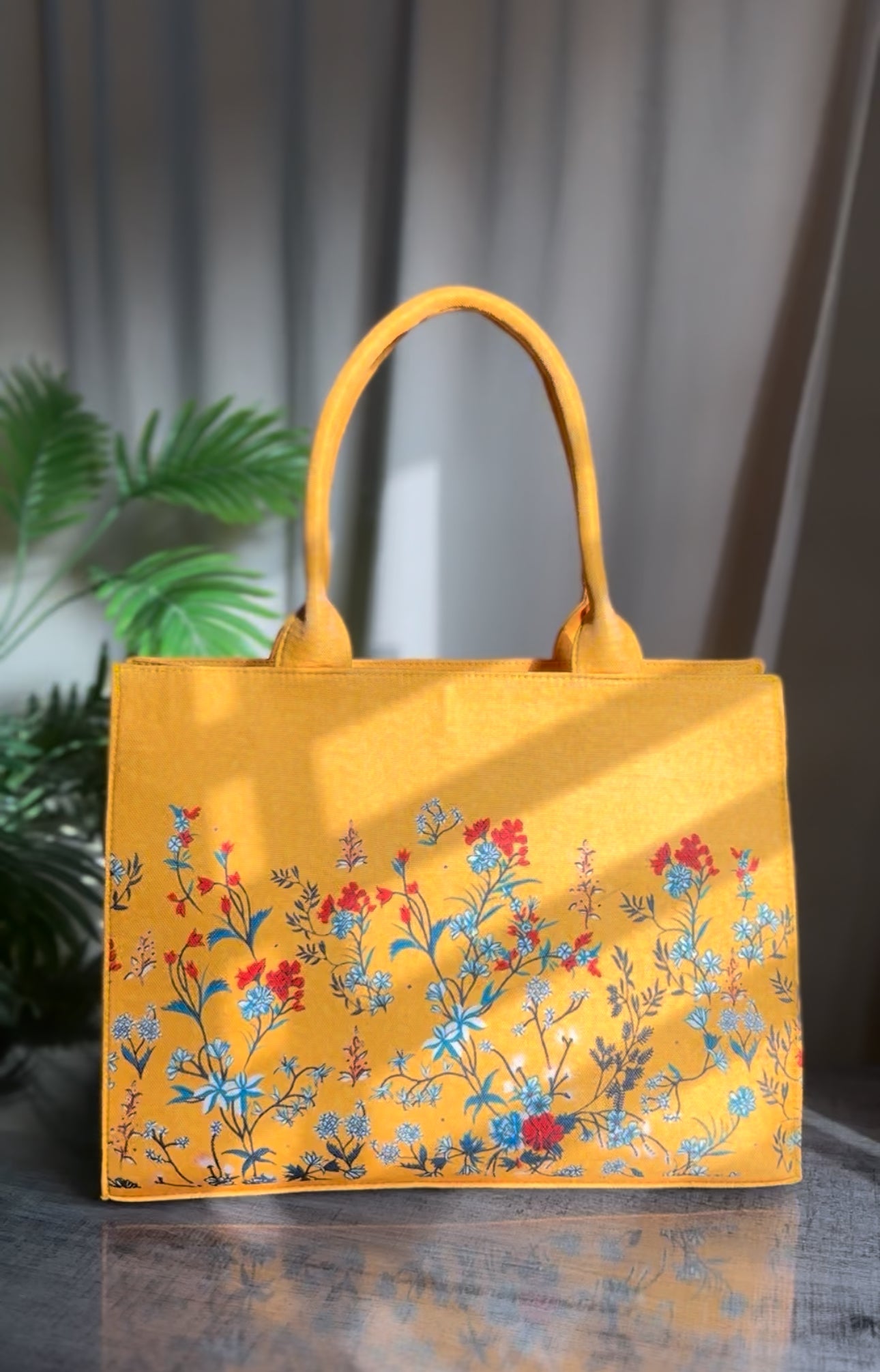 Fineur Canvas Tote Bag Sunbeam Floral