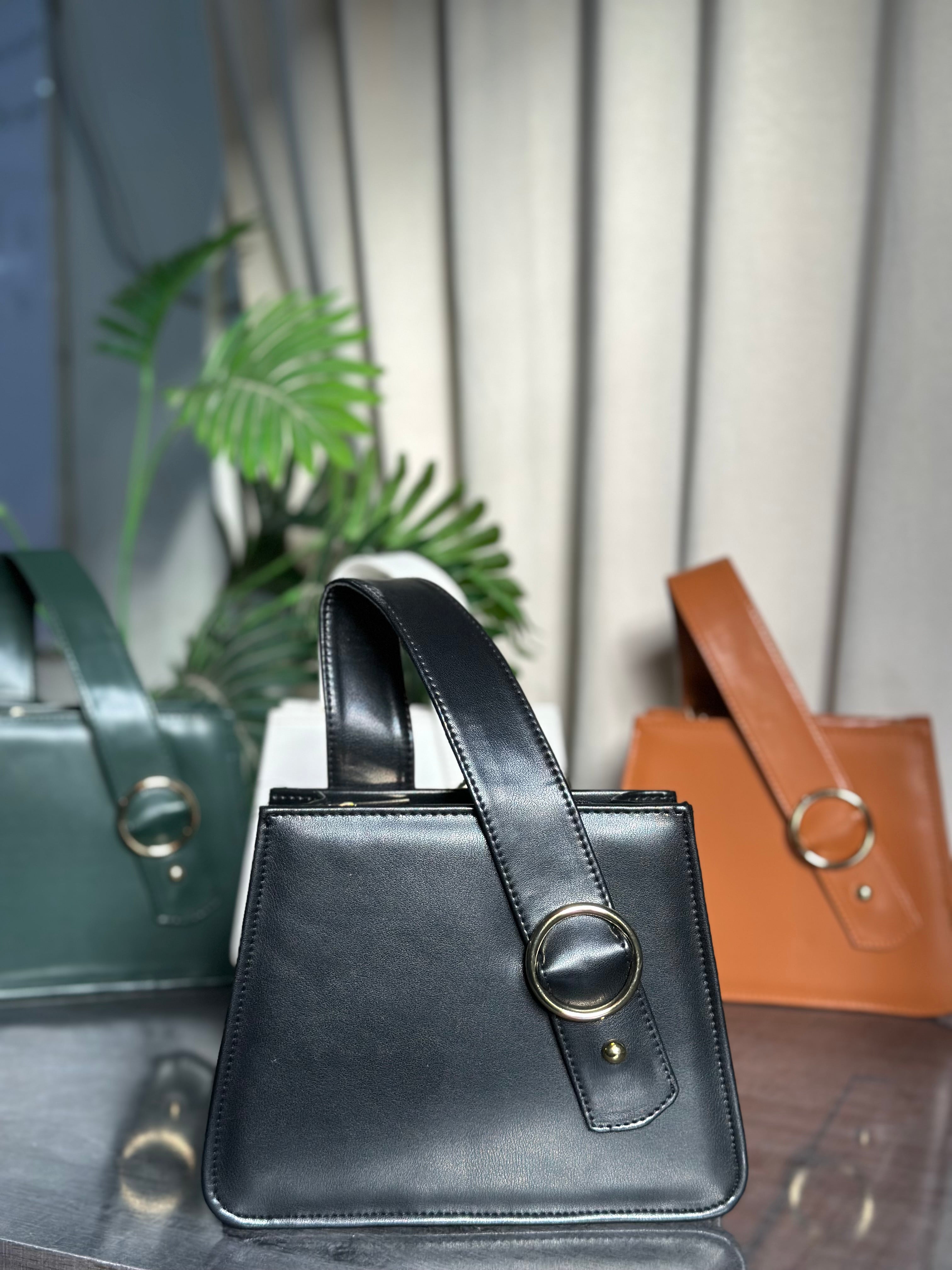 Fineur - Handbag RingBloom - Black