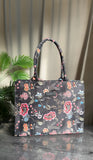 Fineur Canvas Tote Black Multi