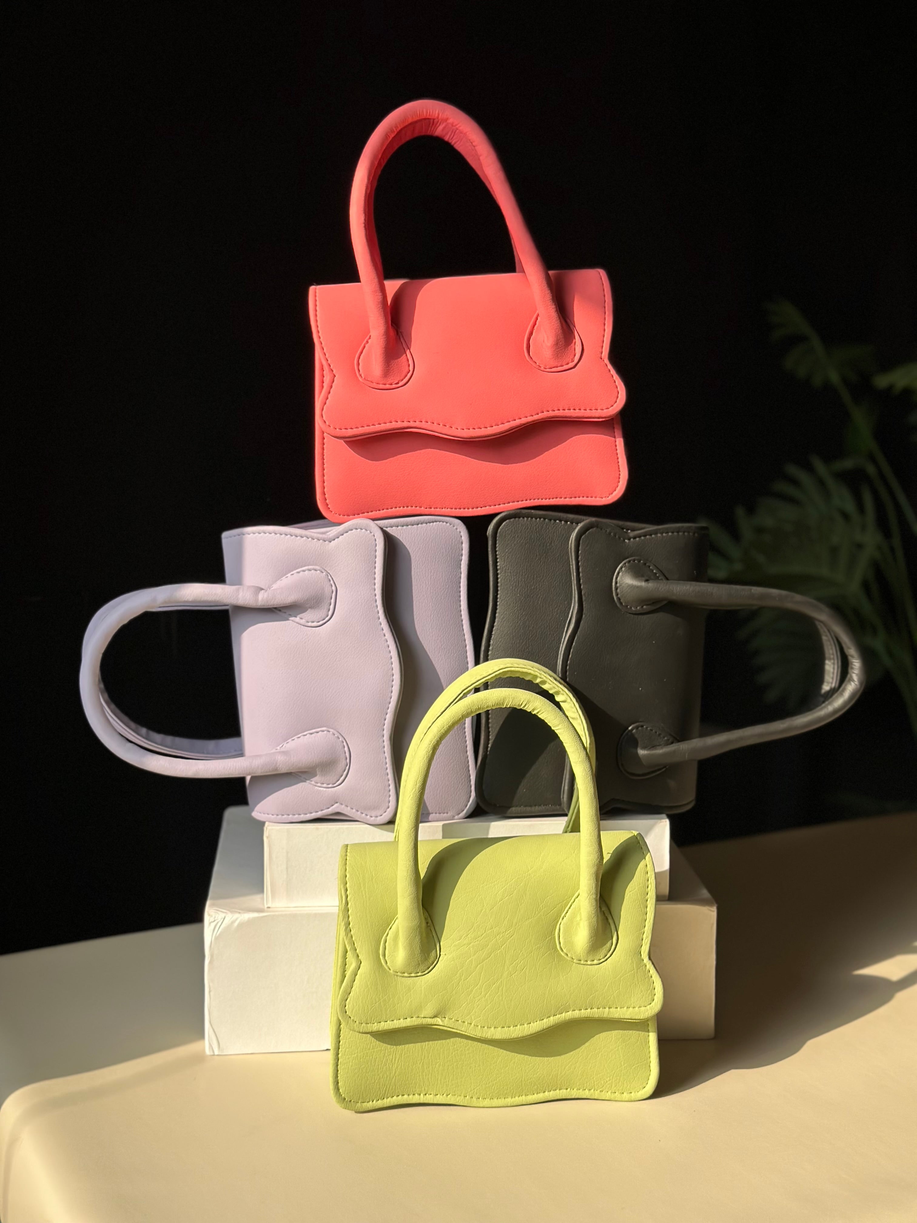 Fineur HandBag Muffin - Bright Pink