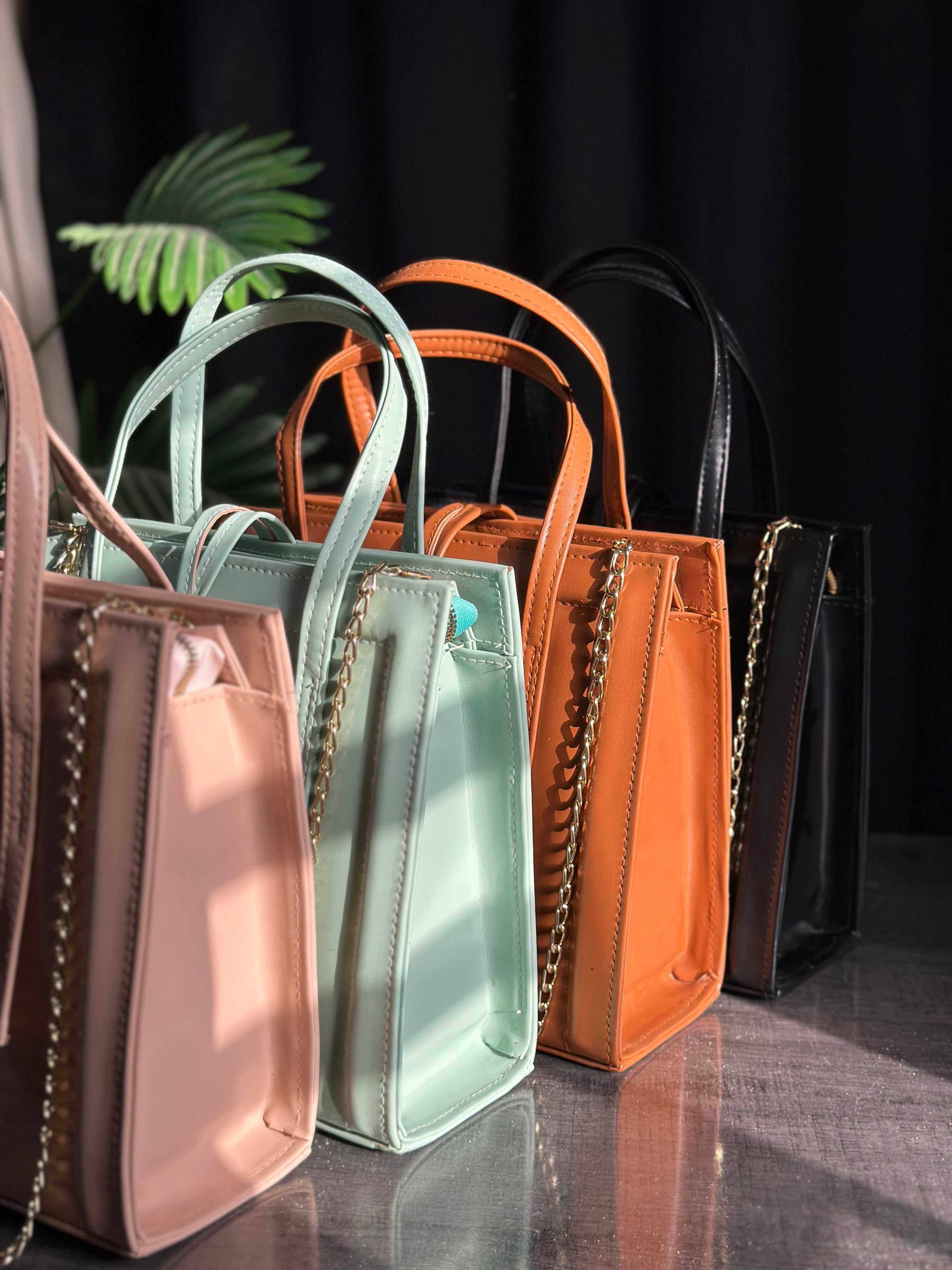 Fineur Shoulder Bag Mini City - Tea Pink