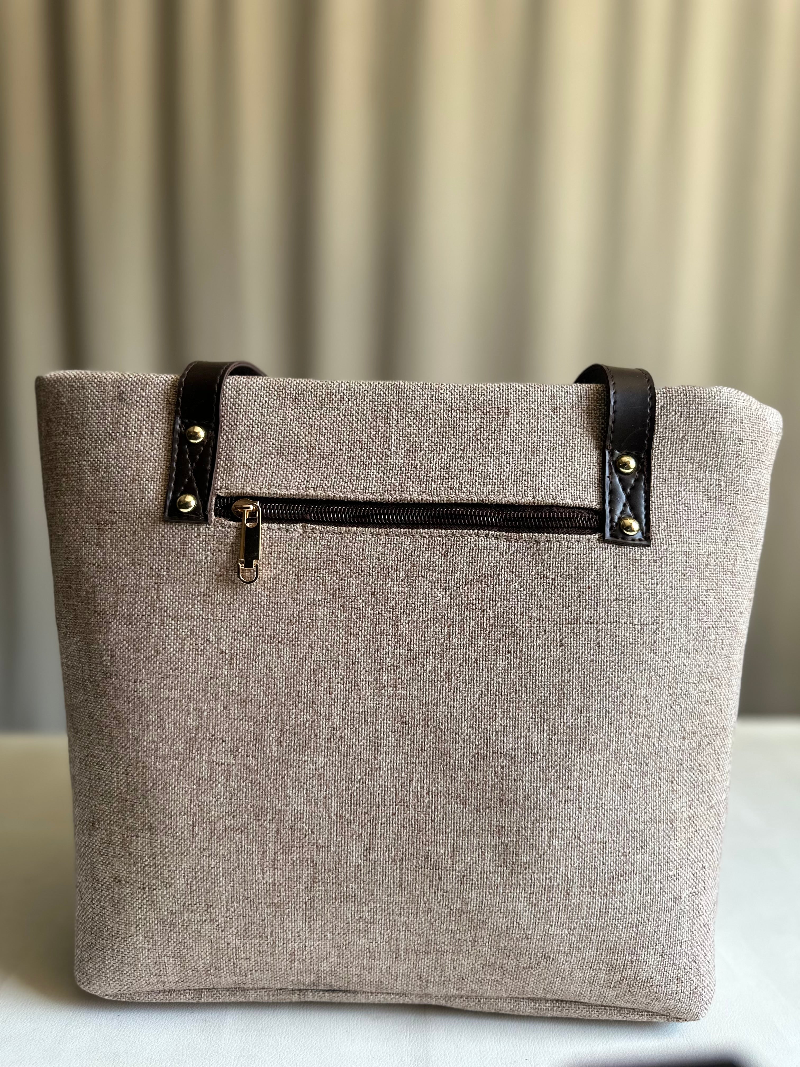 Fineur Tote LuxeGrace - Mushroom Grey