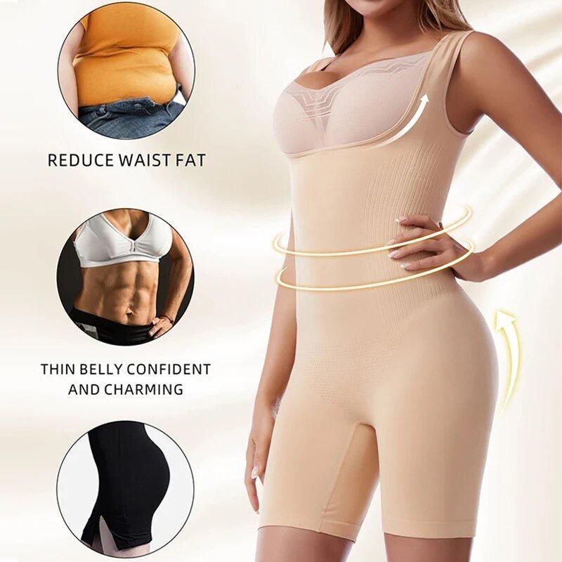 Florea - Seamless Full Body Shaper  -  Beige