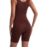 Florea - Seamless Full Body Shaper  -  Rust Brown