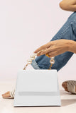 Stylish Handbag in White