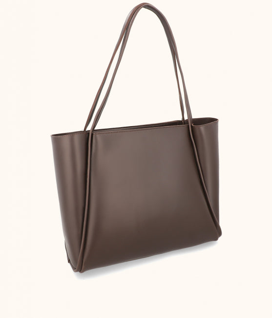 Fineur - The New Pyramid - Brown Tote Bag