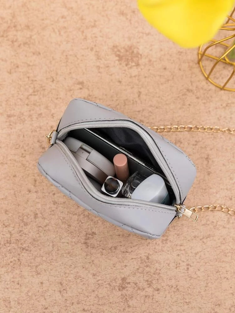 Light gray crossbody bag best sale