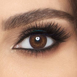 Fineur- E~Zee Extended Eye Color Lenses- Brown