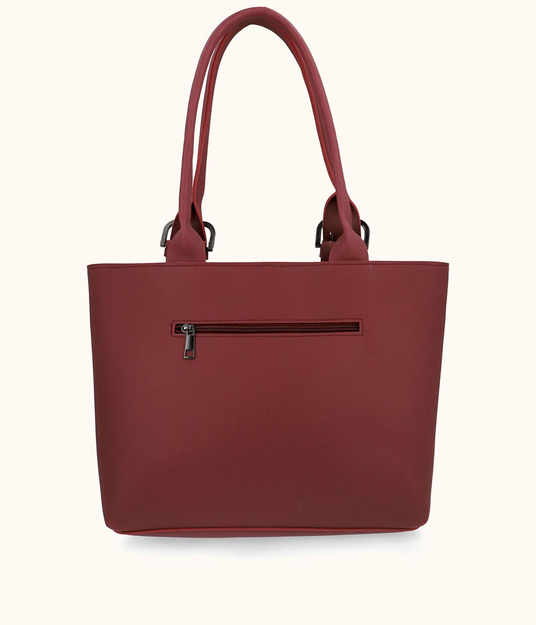 BagsBee shoulder tote bag ~ Maroon